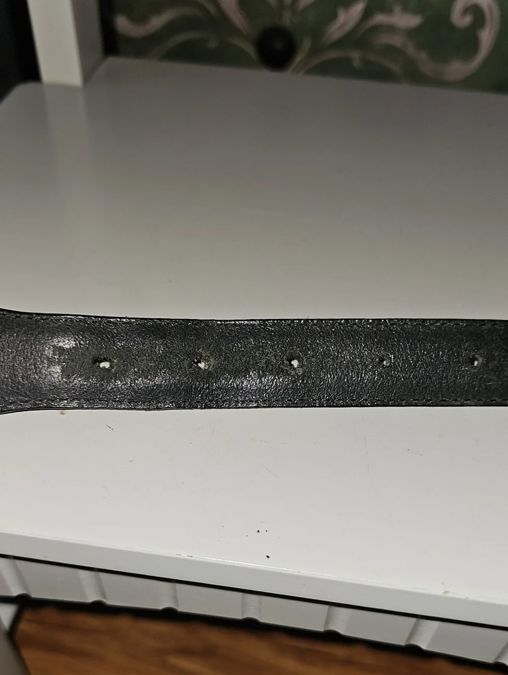 AML3000 Golf Theme Leather Belt